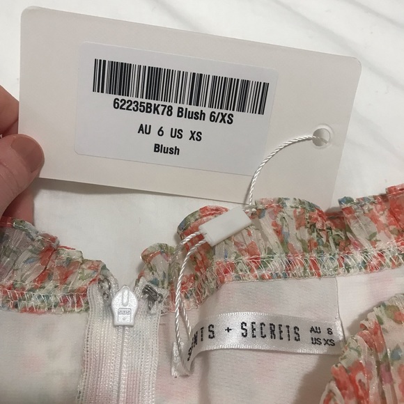 BNWT Sundae Muse Marcelle Dress Blush Size XS / AU 6 - Picture 7 of 15